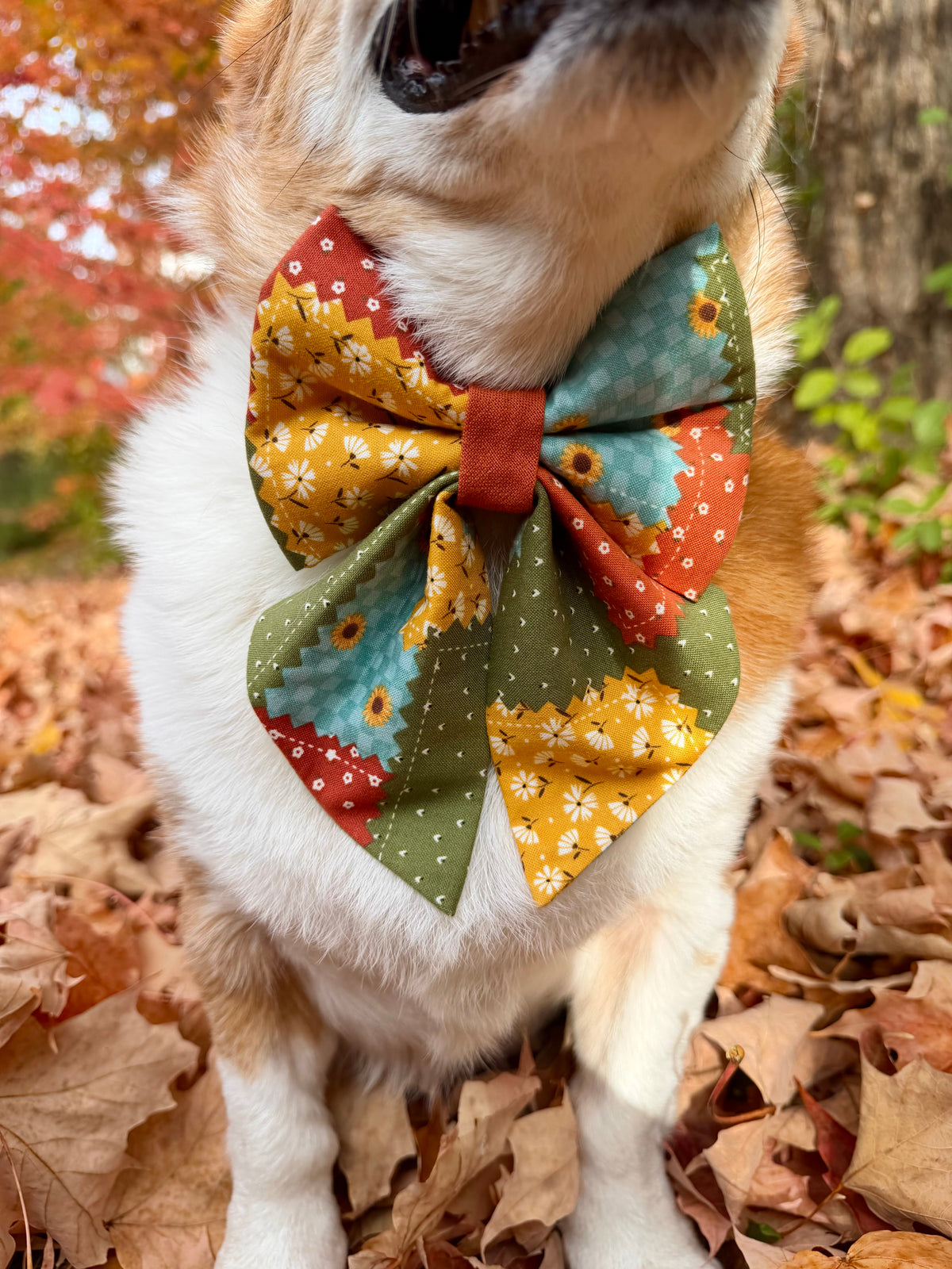 Fall Fluffy Sailor Bowtie