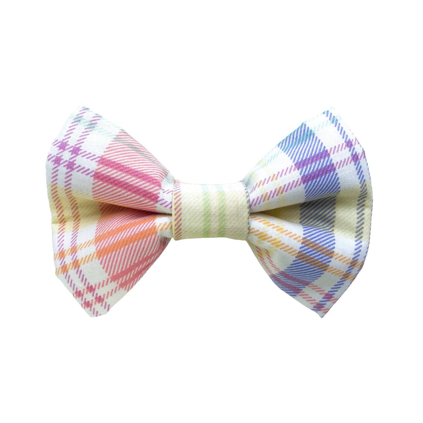 Spring Plaid Bowtie