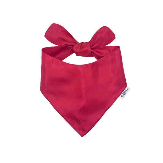 Pup Paw Apparel Co. - Silk Red - Dog Apparel